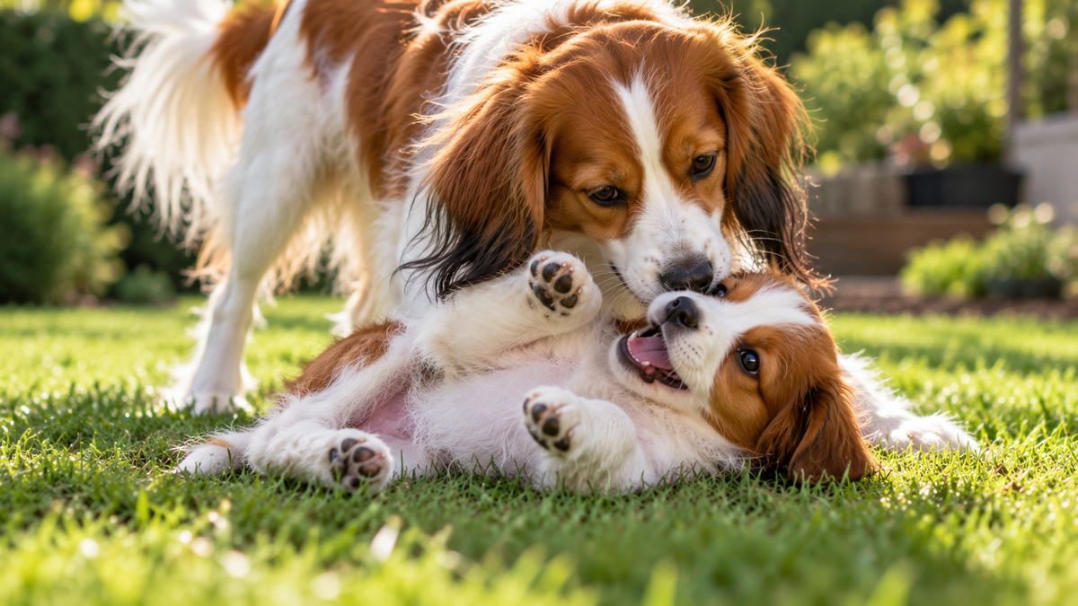 Bijten leren remmen bij een pup