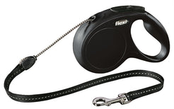 Flexi Rollijn Classic Cord Zwart Xs 3 Mtr