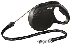 Flexi Rollijn Classic Cord Zwart Xs 3 Mtr