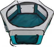 Trixie Ren Turquoise / Grijs 130X130X55 Cm