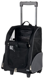 Trixie Reismand Trolley Zwart / Grijs 32X25X45 Cm