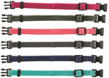 Trixie Puppy Halsband Set Fuchsia/Grafiet/Indigo/Bosgroen/Koraal 17-25 Cm 6 St