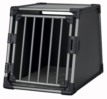 Trixie Vervoersbox Aluminium Grafiet M–L: 86X61X65 Cm