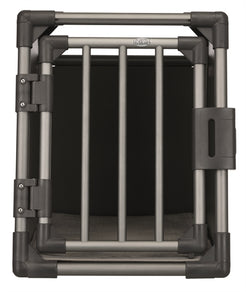 Trixie Vervoersbox Aluminium Grafiet M–L: 86X61X65 Cm