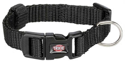 Trixie Halsband Hond Premium Zwart 25-40X1,5 Cm