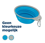 Trixie Voerbak / Drinkbak Reis Stevige Rand Siliconen Assorti 1 Ltr 18 Cm