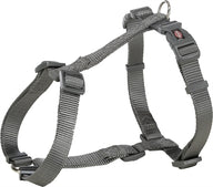 Trixie Hondentuig Premium H-Tuig Grijs 52-75X2 Cm