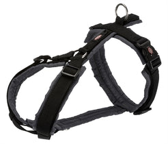 Trixie Hondentuig Premium Trekking Zwart / Grijs 70-85X2,5 Cm