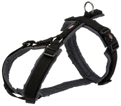 Trixie Hondentuig Premium Trekking Zwart / Grijs 70-85X2,5 Cm