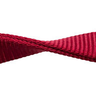 Trixie Hondenriem Premium Dubbelgestikt Verstelbaar Rood 200X1 Cm