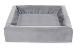 Bia Bed Royal Fluweel Hoes Voor Hondenmand Grijs Bia-50 60X50X12 Cm