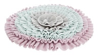 Trixie Junior Snuffelmat Zacht Roze / Mintgroen / Grijs 38X38 Cm
