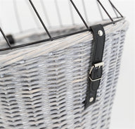 Trixie Fietsmand Bagagedrager Met Rooster Grijs 55X35X49 Cm