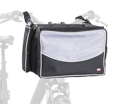 Trixie Fietsmand Voor Aan Stuur Nylon Zwart / Grijs 41X26X26 Cm