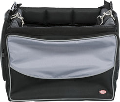 Trixie Fietsmand Voor Aan Stuur Nylon Zwart / Grijs 41X26X26 Cm