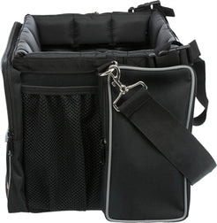 Trixie Fietsmand Voor Aan Stuur Nylon Zwart / Grijs 41X26X26 Cm