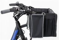 Trixie Fietsmand Voor Aan Stuur Nylon Zwart / Grijs 41X26X26 Cm