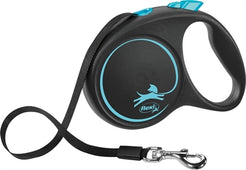 Flexi Rollijn Black Design Tape Blauw  S 5 Mtr Tot 15 Kg