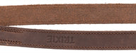 Trixie Hondenriem Rustic Verstelbaar Vetleer Donkerbruin 200X1,2 Cm