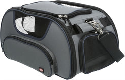 Trixie Hondentas Vliegtuigtas Wings Grijs / Zwart 46X28X23 Cm