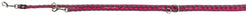 Trixie Hondenriem Cavo Verstelbaar Fuchsia / Grijs 200X1,8 Cm
