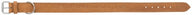 Trixie Halsband Hond Rustic Vetleer Heartbeat Bruin 38-47X4 Cm