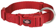 Trixie Halsband Hond Premium Rood 25-40X1,5 Cm