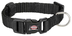 Trixie Halsband Hond Premium Zwart 25-40X1,5 Cm