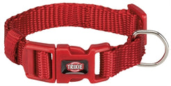 Trixie Halsband Hond Premium Rood 25-40X1,5 Cm