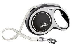 Flexi Rollijn New Comfort Tape Zwart L 8 Mtr
