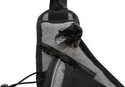 Trixie Joggingriem Met Lijn Grijs / Zwart 115-150X2 Cm / 70-130X23 Cm
