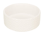 Trixie Voerbak / Drinkbak Wave Keramiek Wit 16 Cm 900 Ml