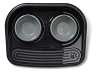 Savic Butler Voerstation Happy Planet Zwart 45X36X8 Cm