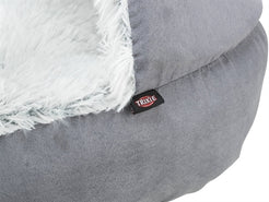 Trixie Hondenmand Donut Harvey Grijs / Wit-Zwart 70X70X19 Cm