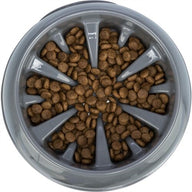 Trixie Voerbak Slowfeeding Kunststof / Tpr Assorti 16 Cm 300 Ml
