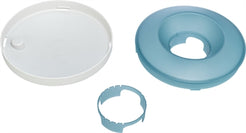 Trixie Slowfeeding Rocking Bowl Kunststof / Tpr Grijs / Blauw 23X23 Cm 500 Ml
