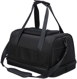Trixie Vliegtuigtas Plane Zwart 44X28X25 Cm