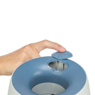 Trixie Dog Activity Strategiespel Ball&Treat Lichtgrijs / Blauw 17X17X18 Cm