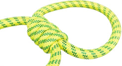 Trixie Aquatoy Touw Trekspeeltje Ringen Polyester Geel / Groen 42 Cm