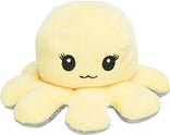Trixie Octopus Omkeerbaar Pluche Grijs / Geel 19 Cm