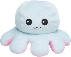 Trixie Octopus Omkeerbaar Pluche Grijs / Geel 19 Cm