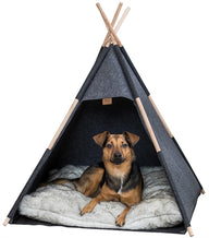 Trixie Schuilplaats Tipi Vilt Antraciet 70X70X70 Cm