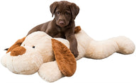 Trixie Knuffel Hondbenny Pluche Beige / Bruin 75 Cm