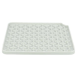 Trixie Lick'n'snack Mat Siliconen Lichtgrijs 20X20 Cm
