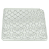 Trixie Lick'n'snack Mat Siliconen Lichtgrijs 20X20 Cm