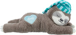 Trixie Pluche Luiaard Grijs Met Heartbeat Voor Puppy 34 Cm