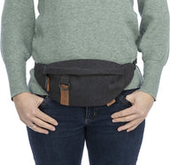 Trixie Be Nordic Heuptas Zwart 24X8X11 Cm Riem 50-165 Cm