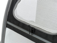Trixie Hondentas Rugtas Chloe Lichtgrijs / Zwart 39X27X43 Cm
