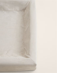 Bia Bed Rib Hoes Hondenmand Zand Bia-3 70X60X15 Cm