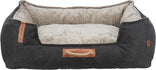 Trixie Be Nordic Hondenmand Fohr Zwart / Zand 100X80X30 Cm